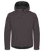 Classic Softshell Hoody Dark Grey - Suomen Brodeeraus