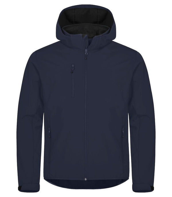 Classic Softshell Hoody Dark navy 3XL - Suomen Brodeeraus