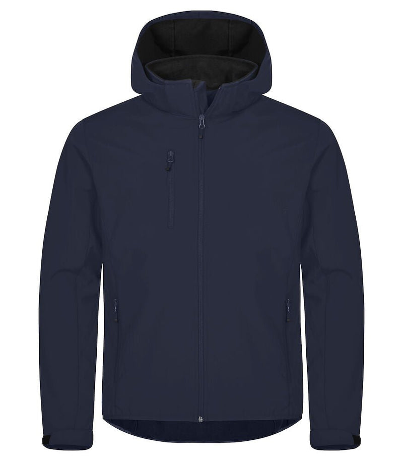 Classic Softshell Hoody Dark navy XS - Suomen Brodeeraus