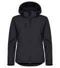 Classic Softshell Hoody Lady Black 2XL - Suomen Brodeeraus