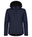 Classic Softshell Hoody Lady Dark navy 2XL - Suomen Brodeeraus