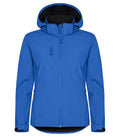 Classic Softshell Hoody Lady Royalblue - Suomen Brodeeraus