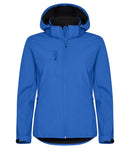 Classic Softshell Hoody Lady Royalblue - Suomen Brodeeraus