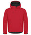 Classic Softshell Hoody Red 2XL - Suomen Brodeeraus