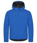 Classic Softshell Hoody Royalblue 4XL - Suomen Brodeeraus