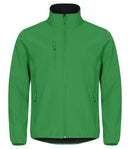 Classic Softshell Jacket Apple green - Suomen Brodeeraus