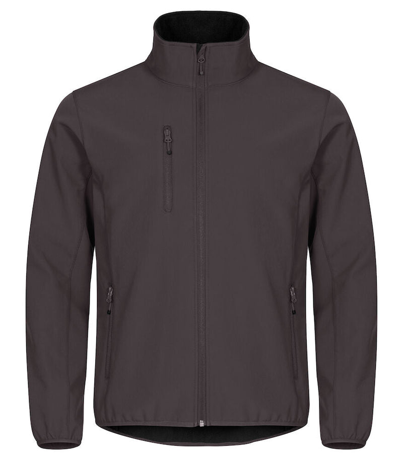 Classic Softshell Jacket Dark Grey 2XL - Suomen Brodeeraus