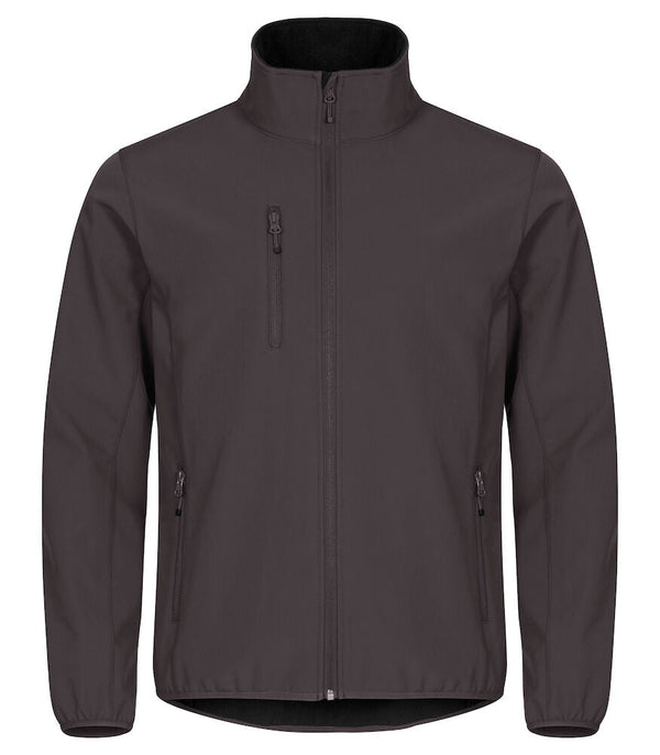 Classic Softshell Jacket Dark Grey 3XL - Suomen Brodeeraus