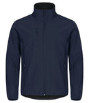 Classic Softshell Jacket Dark navy - Suomen Brodeeraus