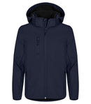Classic Softshell Jacket Jr Dark navy 110/120 - Suomen Brodeeraus