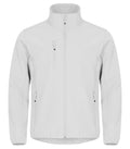 Classic Softshell Jacket White - Suomen Brodeeraus