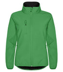 Classic Softshell Jkt Lady Apple green - Suomen Brodeeraus