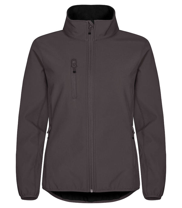 Classic Softshell Jkt Lady Dark Grey 2XL - Suomen Brodeeraus