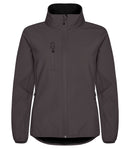 Classic Softshell Jkt Lady Dark Grey L - Suomen Brodeeraus