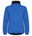 Classic Softshell Jkt Lady Royalblue - Suomen Brodeeraus