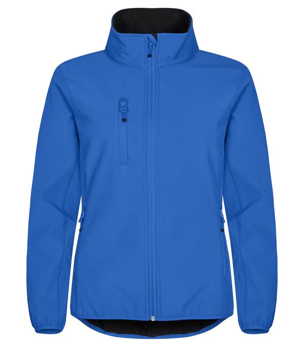 Classic Softshell Jkt Lady Royalblue - Suomen Brodeeraus