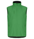 Classic Softshell Vest Apple green 2XL - Suomen Brodeeraus