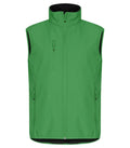 Classic Softshell Vest Apple green XS - Suomen Brodeeraus