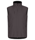 Classic Softshell Vest Dark Grey 2XL - Suomen Brodeeraus