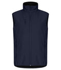 Classic Softshell Vest Dark navy 2XL - Suomen Brodeeraus