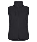 Classic Softshell Vest Lady Black - Suomen Brodeeraus