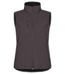 Classic Softshell Vest Lady Dark Grey S - Suomen Brodeeraus