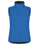 Classic Softshell Vest Lady Royalblue - Suomen Brodeeraus