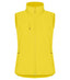 Classic Softshell Vest Lady Yellow - Suomen Brodeeraus