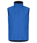 Classic Softshell Vest Royalblue - Suomen Brodeeraus