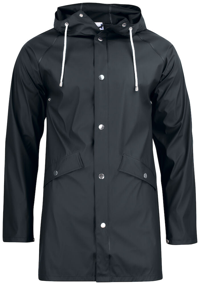 Clique Classic Rain Jacket Black - Suomen Brodeeraus