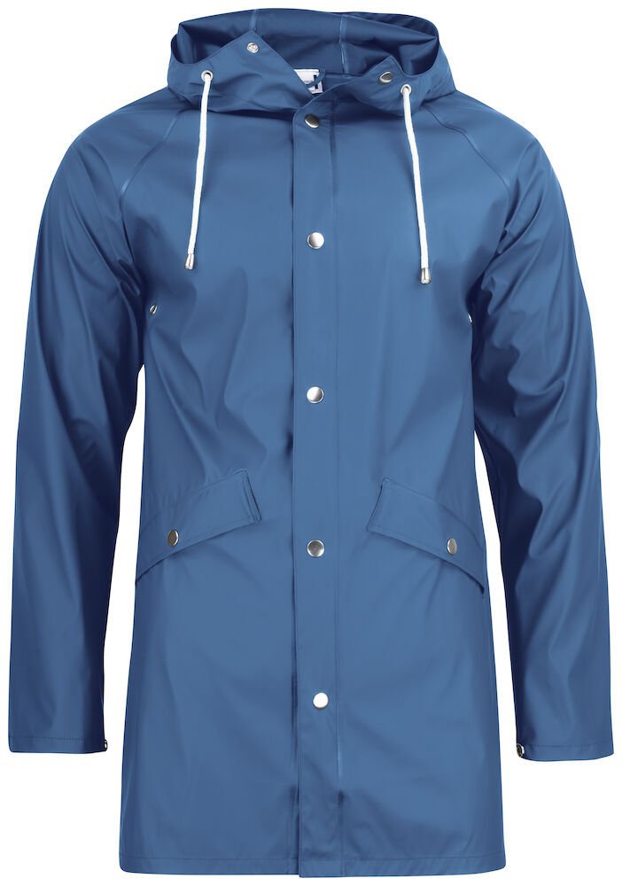 Clique Classic Rain Jacket Royalblue - Suomen Brodeeraus