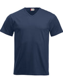 CLIQUE FASHION T V-NECK NAVY - Suomen Brodeeraus
