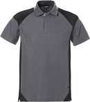 Collegepusero lyhyt vetoketju 7048 SHV Harmaa/Musta - Suomen Brodeeraus