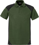 Collegepusero lyhyt vetoketju 7048 SHV Maastonvihreä/musta - Suomen Brodeeraus