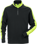 Collegepusero lyhyt vetoketju 7449 RTS Musta - Suomen Brodeeraus