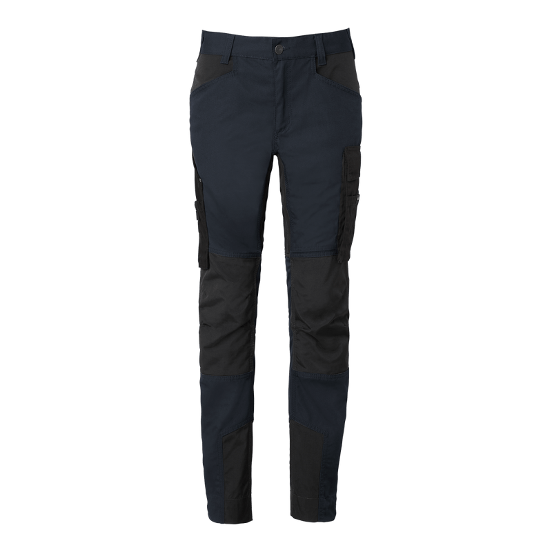 Cora Trousers w Blue - Suomen Brodeeraus