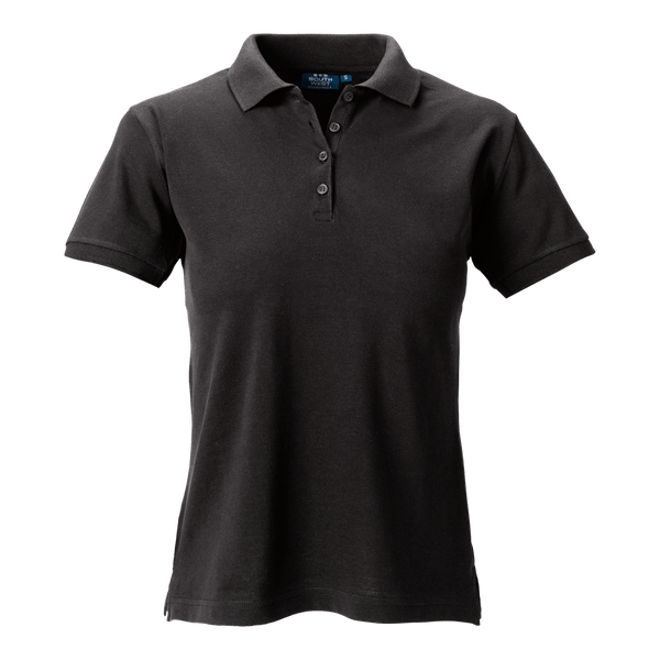 Coronita Polo w Black - Suomen Brodeeraus