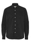 COTTOVER TWILL SHIRT MEN L/S BLACK - Suomen Brodeeraus