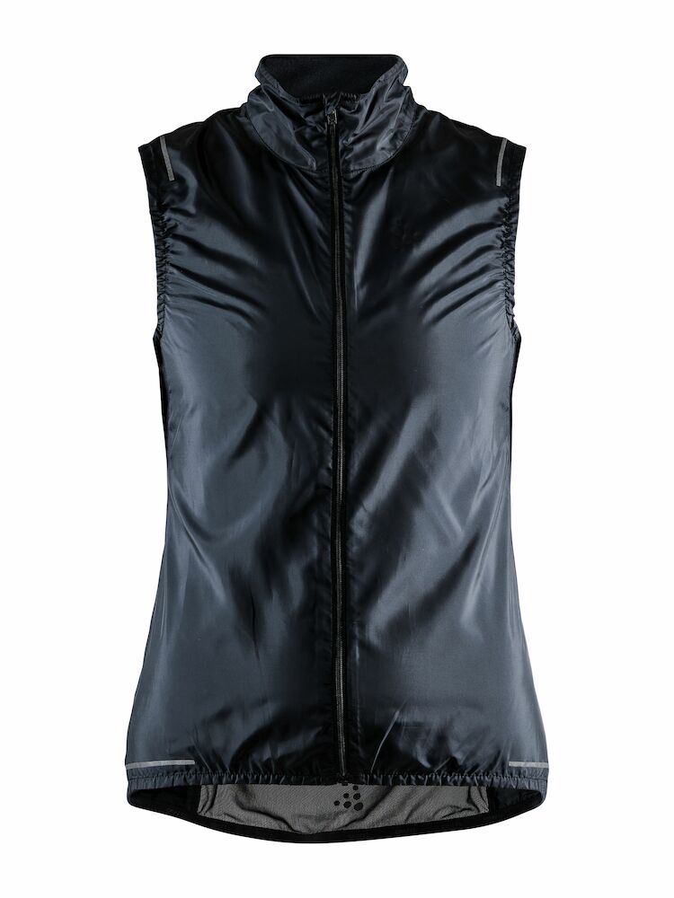 Craft Adv Essence Light Wind Vest W Black - Suomen Brodeeraus