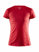 Craft ADV Essence SS Slim Tee W Bright red - Suomen Brodeeraus