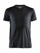 Craft ADV Essence SS Tee M Black - Suomen Brodeeraus