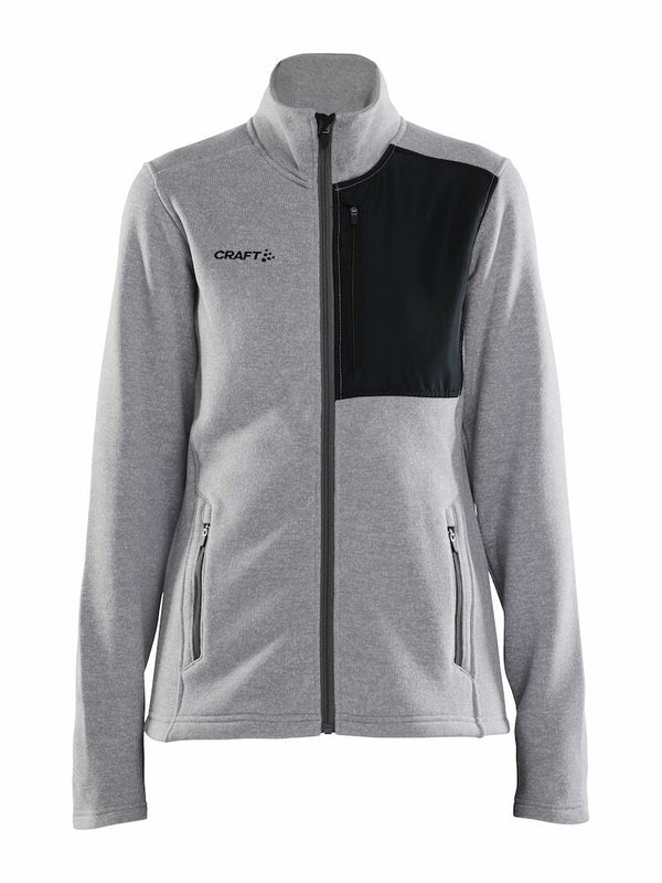 Craft ADV Explore Heavy Fleece Grey mel-black - Suomen Brodeeraus