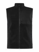 Craft ADV Explore Pile Fleece Vest M Black - Suomen Brodeeraus