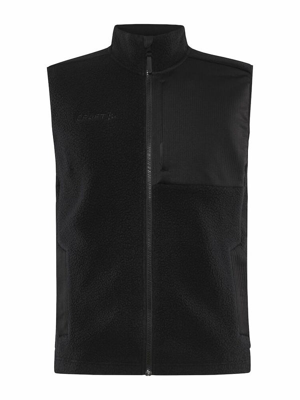 Craft ADV Explore Pile Fleece Vest M Black - Suomen Brodeeraus