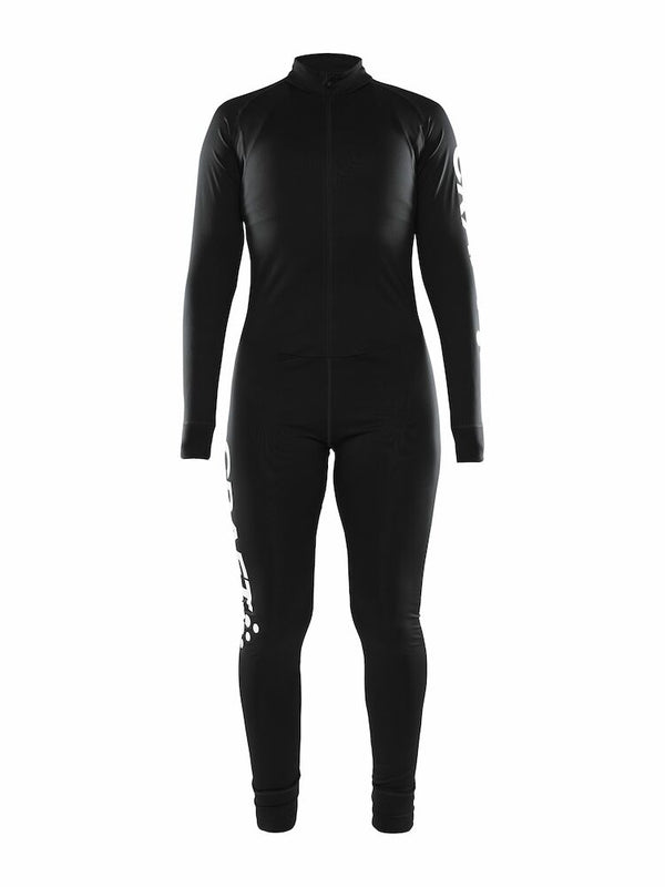 Craft ADV Nordic Ski Club Suit W Black - Suomen Brodeeraus