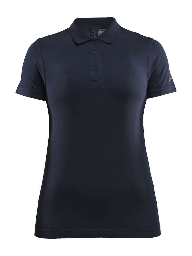 Craft ADV Seamless Polo Shirt W Navy - Suomen Brodeeraus