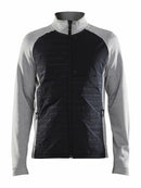 Craft ADV Unify Hybrid Jacket M Grey mel-bla - Suomen Brodeeraus