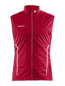 Craft Club Vest Bright red - Suomen Brodeeraus
