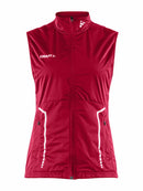 Craft Club Vest women Bright red - Suomen Brodeeraus