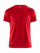 Craft Community Function Tee Bright red - Suomen Brodeeraus